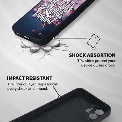 Own Kind of Beautiful Shockproof Hybrid Protection (Metal + TPU) Back Case Cover