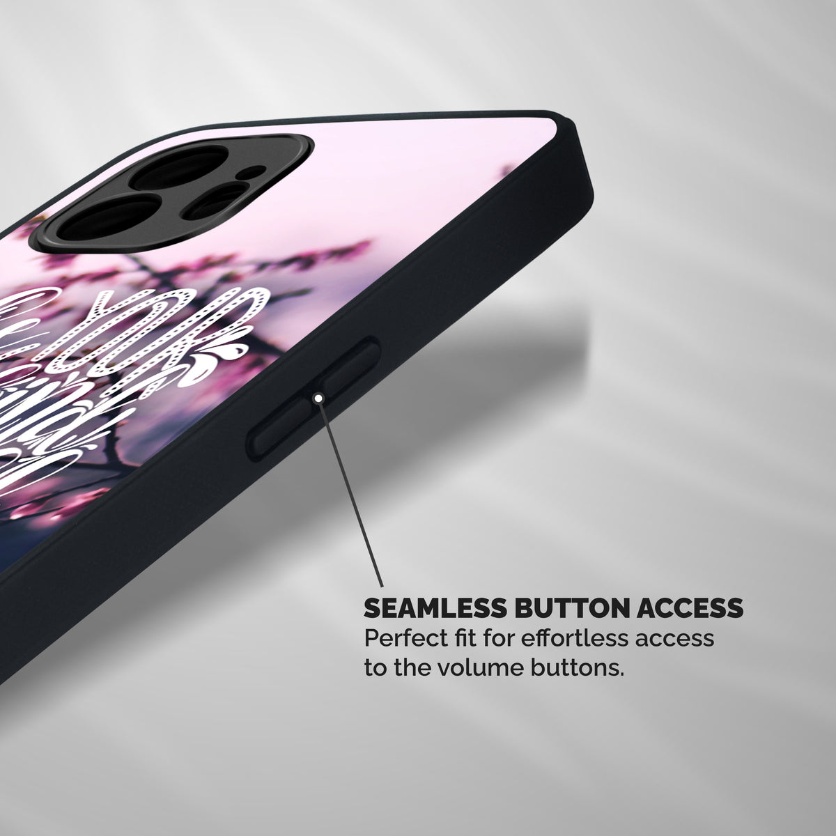 Own Kind of Beautiful Shockproof Hybrid Protection (Metal + TPU) Back Case Cover
