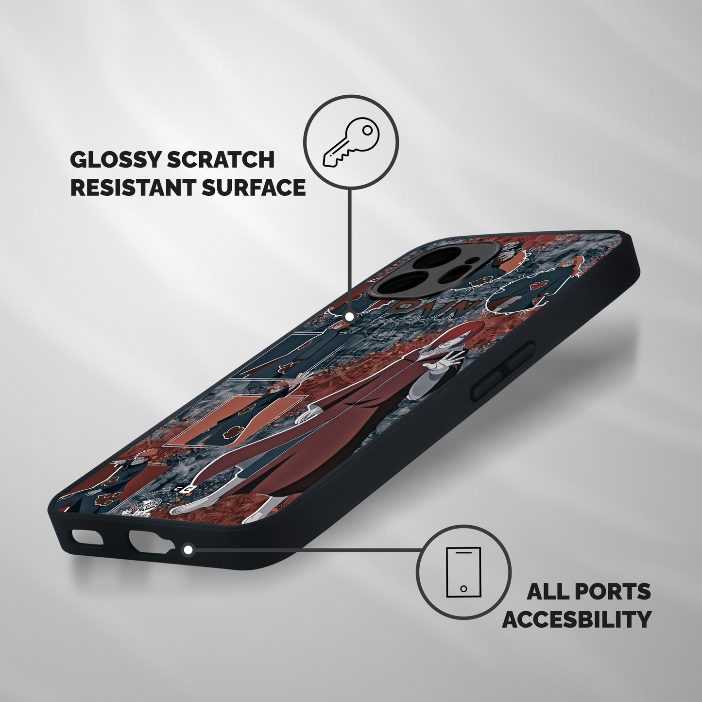 Pain Group Shockproof Hybrid Protection (Metal + TPU) Back Case Cover
