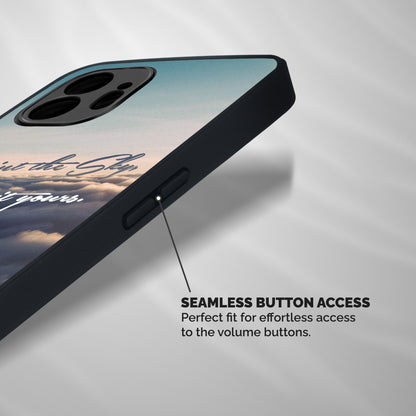 Paint the Sky Shockproof Hybrid Protection (Metal + TPU) Back Case Cover