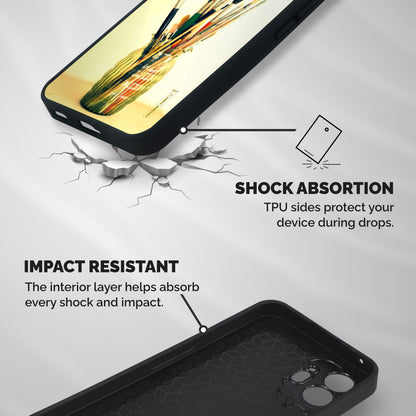Paint Vass Shockproof Hybrid Protection (Metal + TPU) Back Case Cover