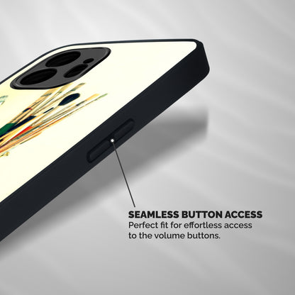 Paint Vass Shockproof Hybrid Protection (Metal + TPU) Back Case Cover