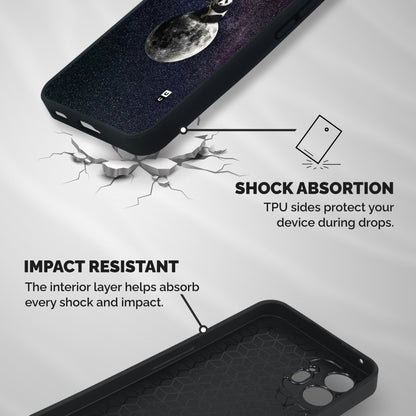 Panda Space Shockproof Hybrid Protection (Metal + TPU) Back Case Cover