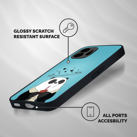 Pandaa Ji Shockproof Hybrid Protection (Metal + TPU) Back Case Cover