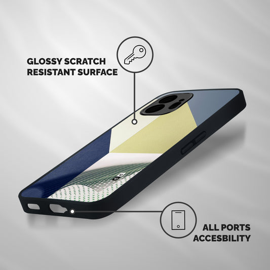 Paper Art Shockproof Hybrid Protection (Metal + TPU) Back Case Cover
