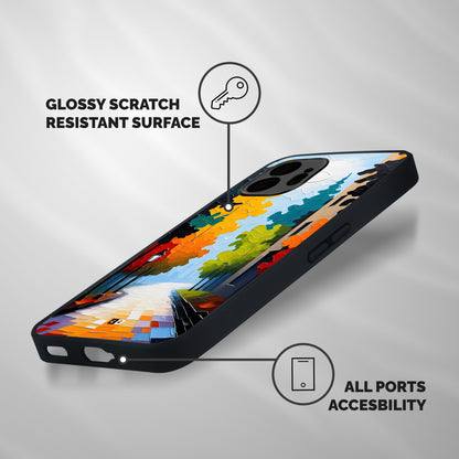 Paper Street Shockproof Hybrid Protection (Metal + TPU) Back Case Cover