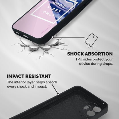 Pastel Color Vibes Shockproof Hybrid Protection (Metal + TPU) Back Case Cover