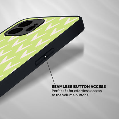 Pastel Green Grass Shockproof Hybrid Protection (Metal + TPU) Back Case Cover