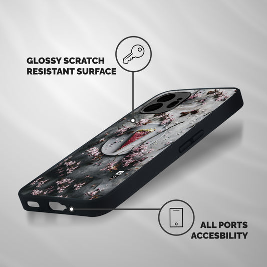 Pastry Florals Shockproof Hybrid Protection (Metal + TPU) Back Case Cover