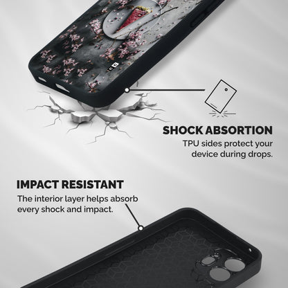 Pastry Florals Shockproof Hybrid Protection (Metal + TPU) Back Case Cover