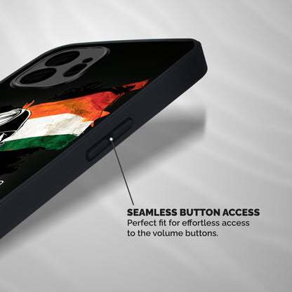 Patriotic Indian Shockproof Hybrid Protection (Metal + TPU) Back Case Cover