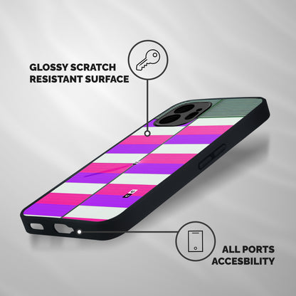 Patterns City Shockproof Hybrid Protection (Metal + TPU) Back Case Cover