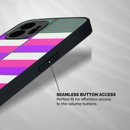 Patterns City Shockproof Hybrid Protection (Metal + TPU) Back Case Cover