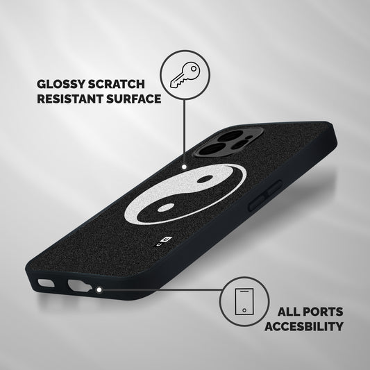Peace Disorted Shockproof Hybrid Protection (Metal + TPU) Back Case Cover