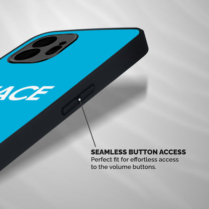 Peace Shockproof Hybrid Protection (Metal + TPU) Back Case Cover