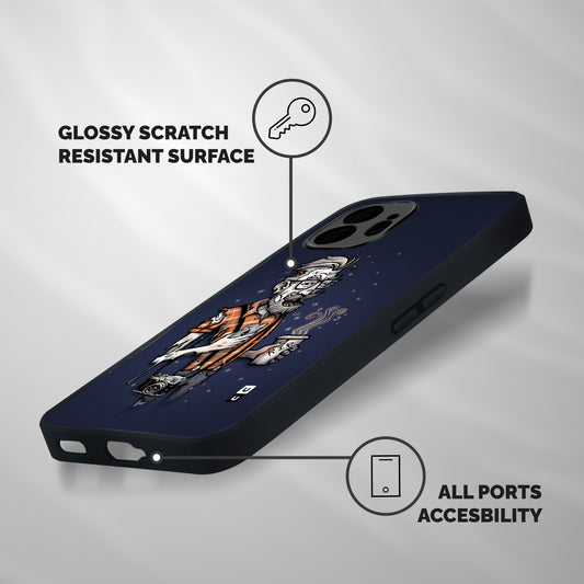Photographer illustration Shockproof Hybrid Protection (Metal + TPU) Back Case Cover