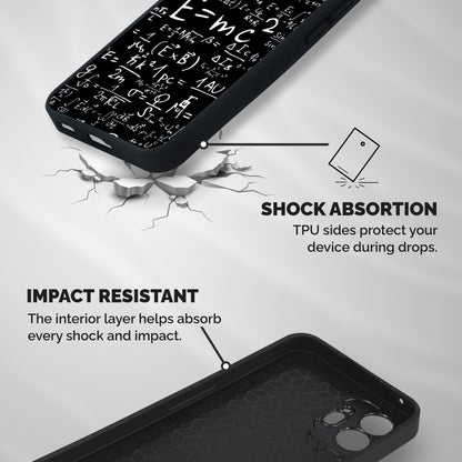 Physics Equation Shockproof Hybrid Protection (Metal + TPU) Back Case Cover
