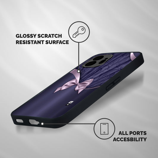 Pink Ribbon Shockproof Hybrid Protection (Metal + TPU) Back Case Cover