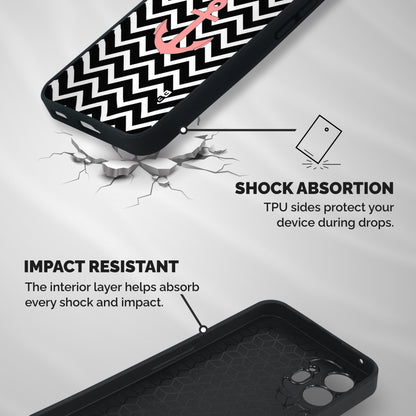 Pink Sailor Shockproof Hybrid Protection (Metal + TPU) Back Case Cover