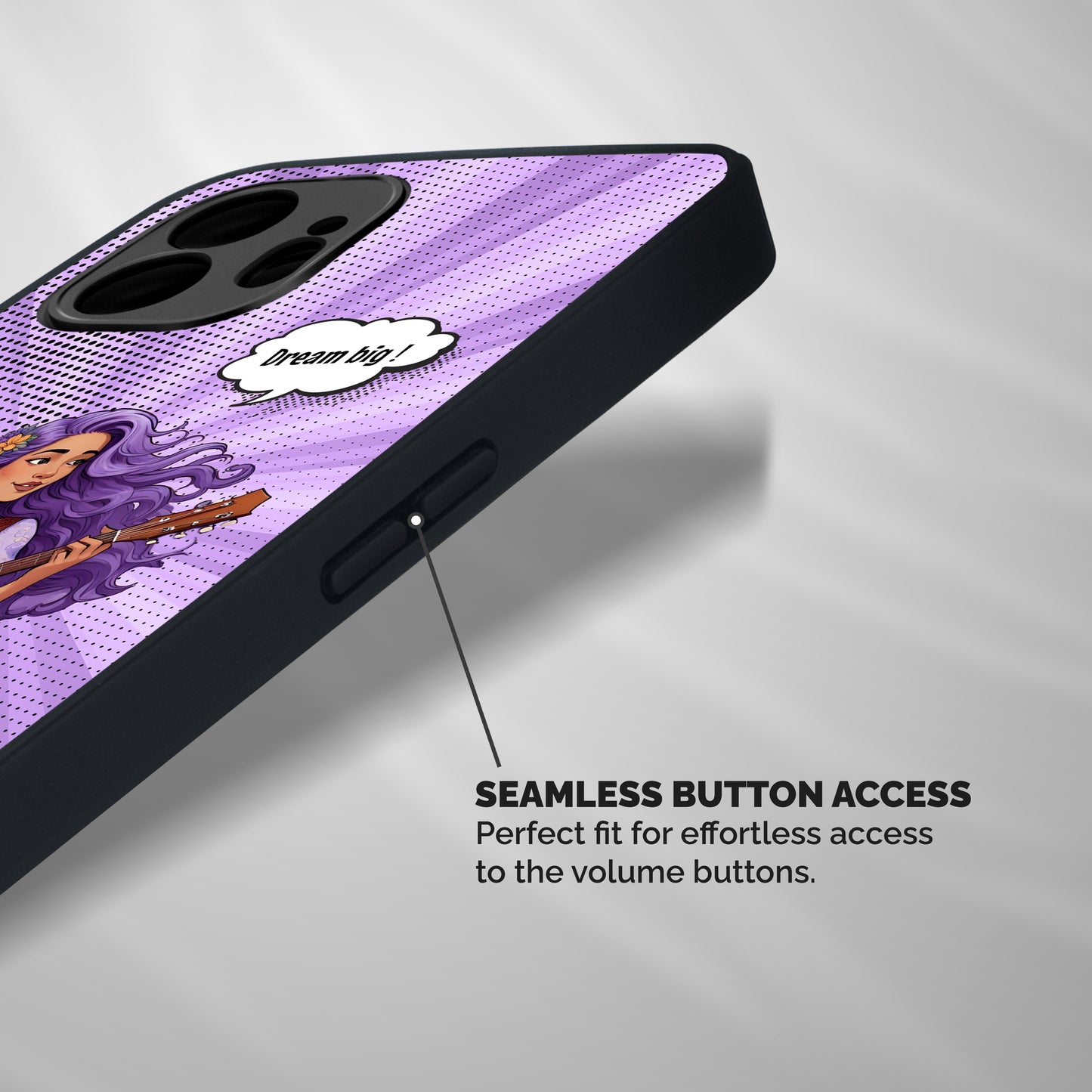 Pisces Dreams Shockproof Hybrid Protection (Metal + TPU) Back Case Cover