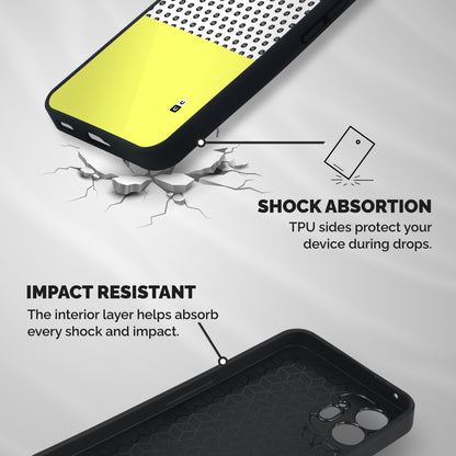 Plain and Pattern Shockproof Hybrid Protection (Metal + TPU) Back Case Cover