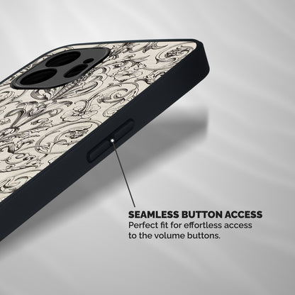 Pleasing Artsy Design Shockproof Hybrid Protection (Metal + TPU) Back Case Cover