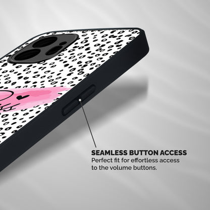 Polka Boss Shockproof Hybrid Protection (Metal + TPU) Back Case Cover