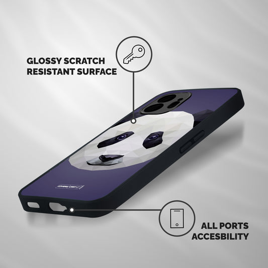 Polygon Panda Shockproof Hybrid Protection (Metal + TPU) Back Case Cover