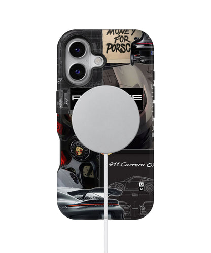 Porsche Heritage Collage MagSafe Bumper Case