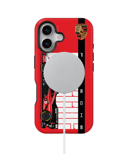 Porsche Race Car Artwork MagSafe Bumper Case