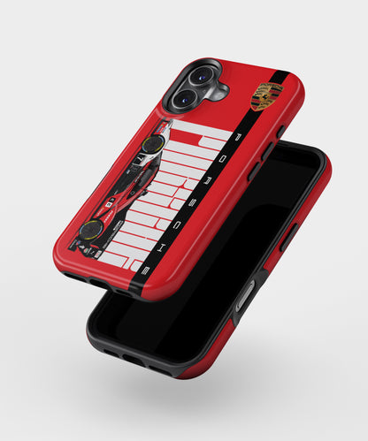 Porsche Race Car Artwork MagSafe Bumper Case