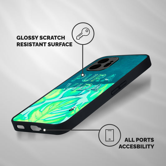 Pre Vida Shockproof Hybrid Protection (Metal + TPU) Back Case Cover