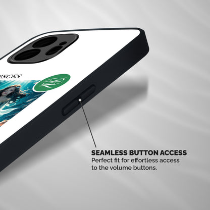 Precious Pisces Shockproof Hybrid Protection (Metal + TPU) Back Case Cover