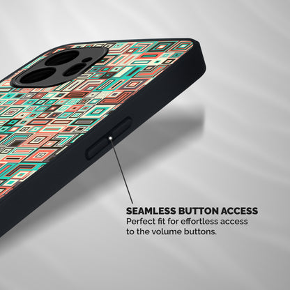 Pretty Boxes Design Shockproof Hybrid Protection (Metal + TPU) Back Case Cover