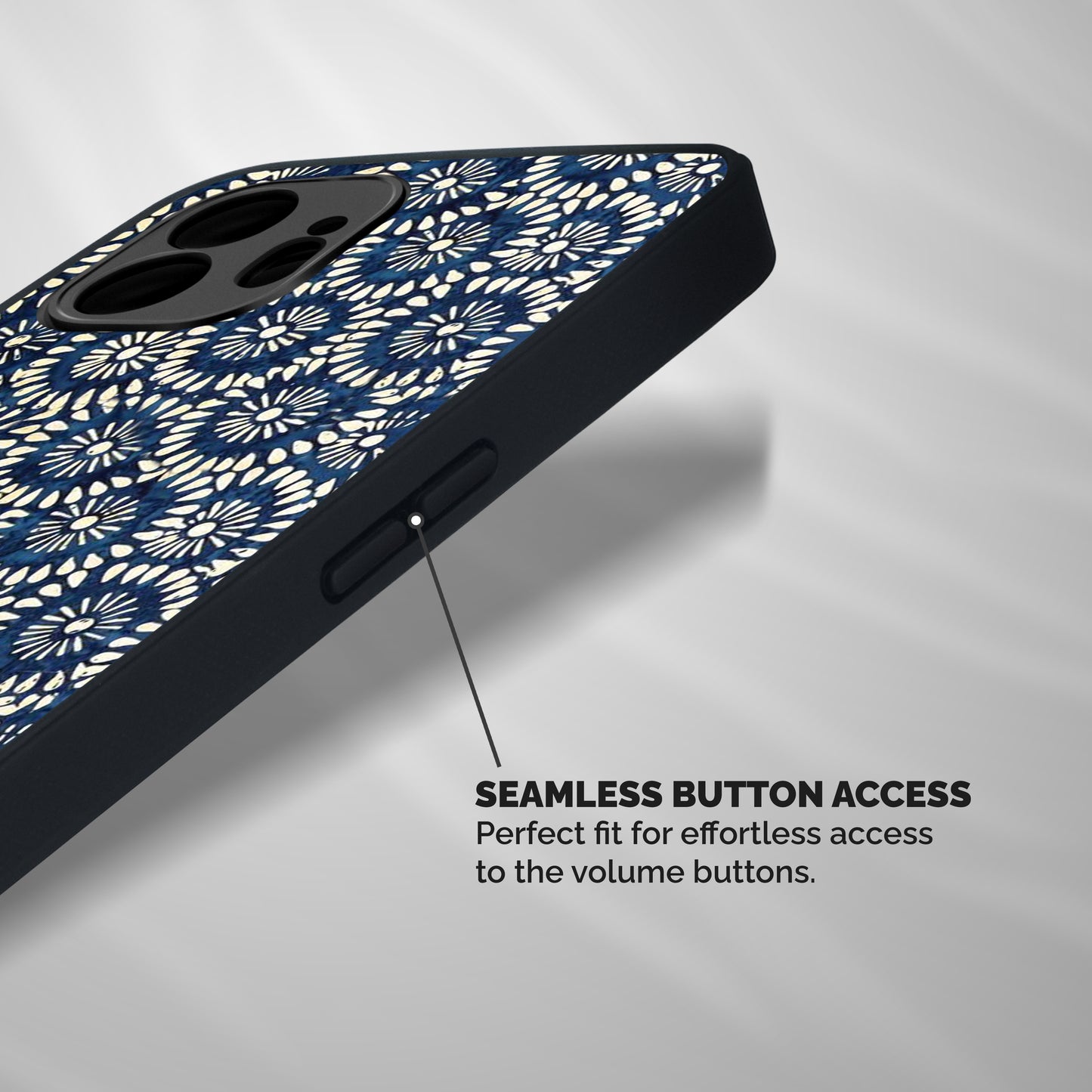 Pretty Circles Shockproof Hybrid Protection (Metal + TPU) Back Case Cover