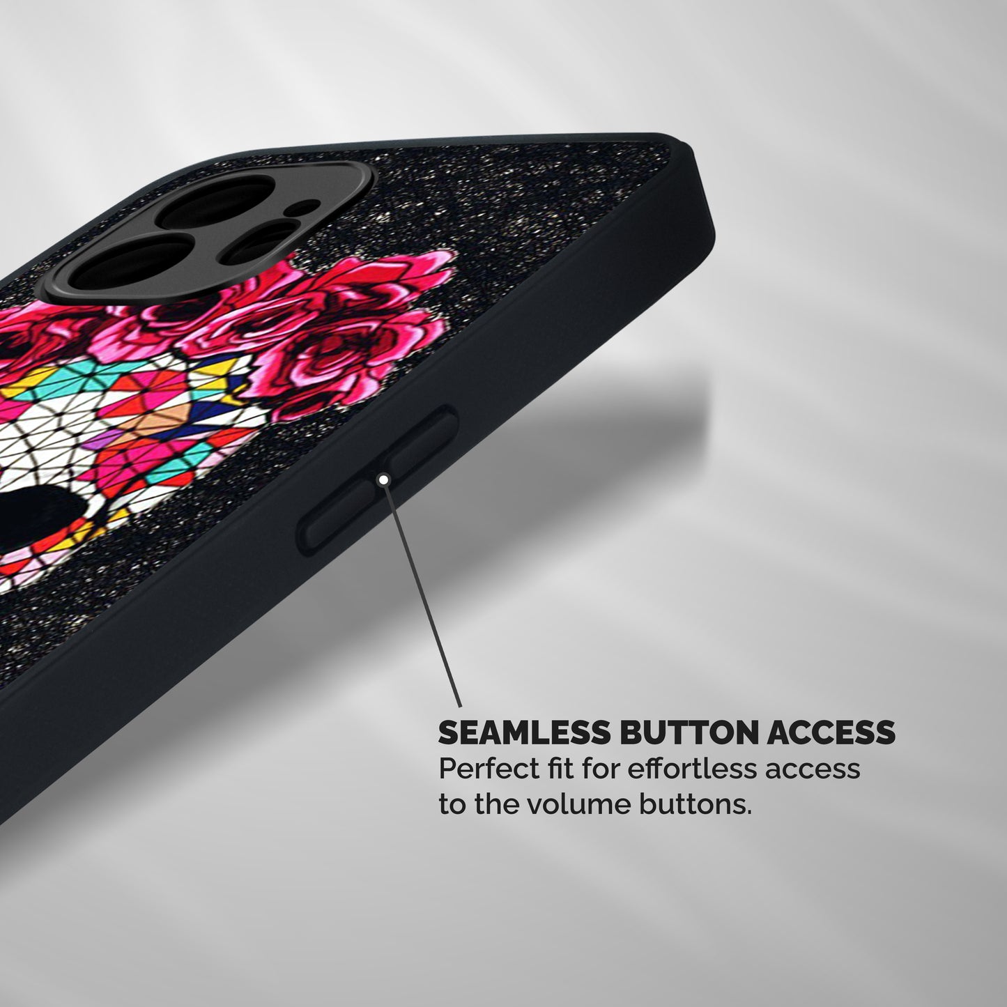 Pretty Dead Face Shockproof Hybrid Protection (Metal + TPU) Back Case Cover