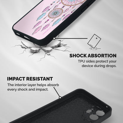 Pretty Dream Catcher Shockproof Hybrid Protection (Metal + TPU) Back Case Cover