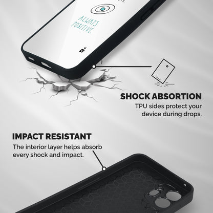 Proton Positive Shockproof Hybrid Protection (Metal + TPU) Back Case Cover