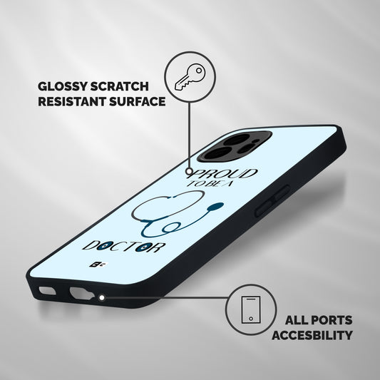 Proud 2B Doctor Shockproof Hybrid Protection (Metal + TPU) Back Case Cover
