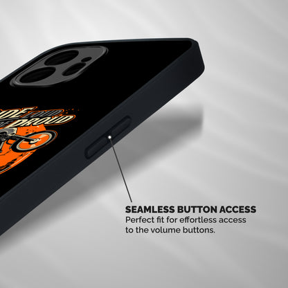 Proud Rider Shockproof Hybrid Protection (Metal + TPU) Back Case Cover