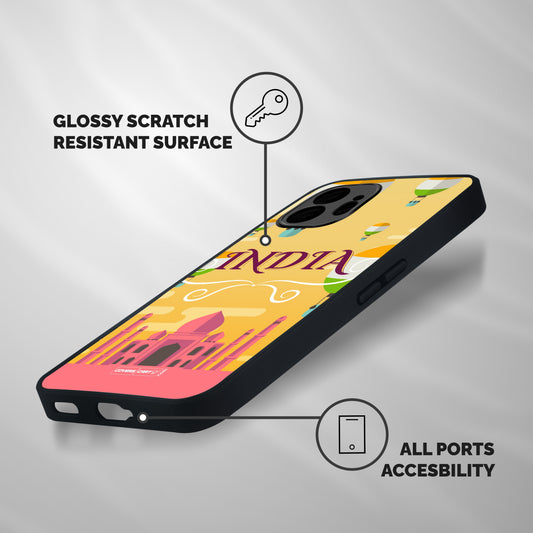 Proud To Be Indian Shockproof Hybrid Protection (Metal + TPU) Back Case Cover