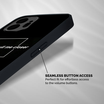 Pull Me Closer Shockproof Hybrid Protection (Metal + TPU) Back Case Cover