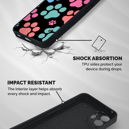 Puppy Paws Shockproof Hybrid Protection (Metal + TPU) Back Case Cover
