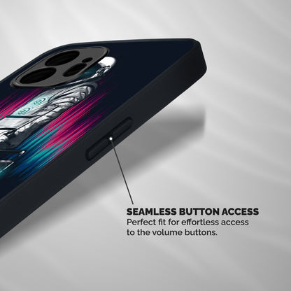 Radio Man Shockproof Hybrid Protection (Metal + TPU) Back Case Cover