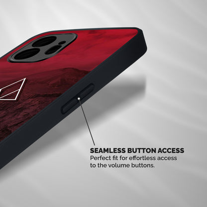 Red Hills Shockproof Hybrid Protection (Metal + TPU) Back Case Cover