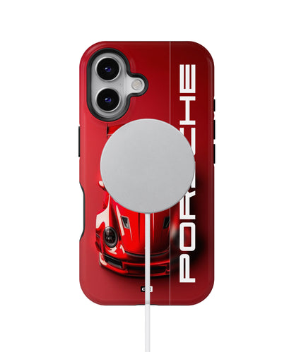 Red Porsche MagSafe Bumper Case
