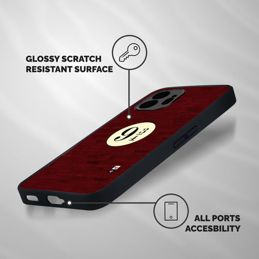 Red Wall Express Shockproof Hybrid Protection (Metal + TPU) Back Case Cover