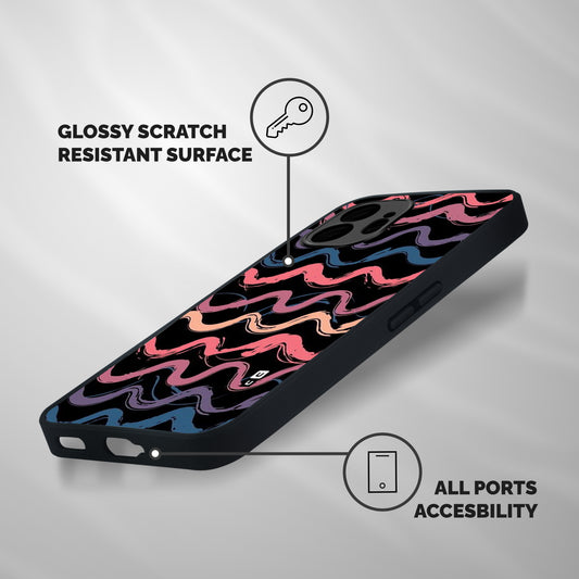Ribbon Art Shockproof Hybrid Protection (Metal + TPU) Back Case Cover