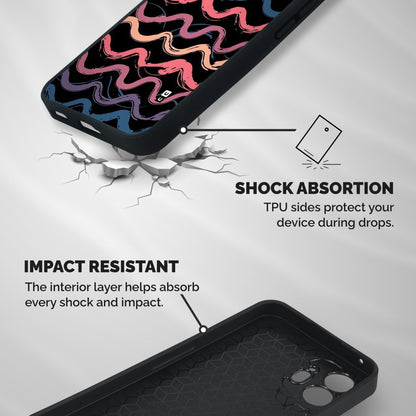 Ribbon Art Shockproof Hybrid Protection (Metal + TPU) Back Case Cover