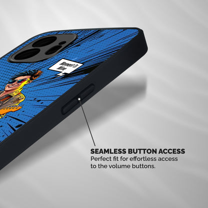 Rockstar Leo Shockproof Hybrid Protection (Metal + TPU) Back Case Cover